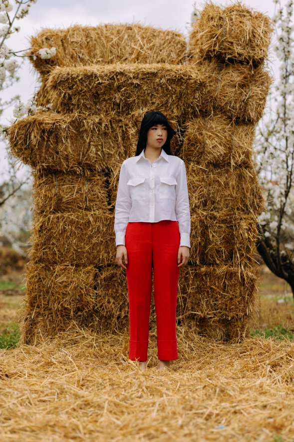 RED PANTS
